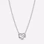 Collana Cuore Infinito Pietre Luminose Collana Cuore Infinito Pietre Luminose
