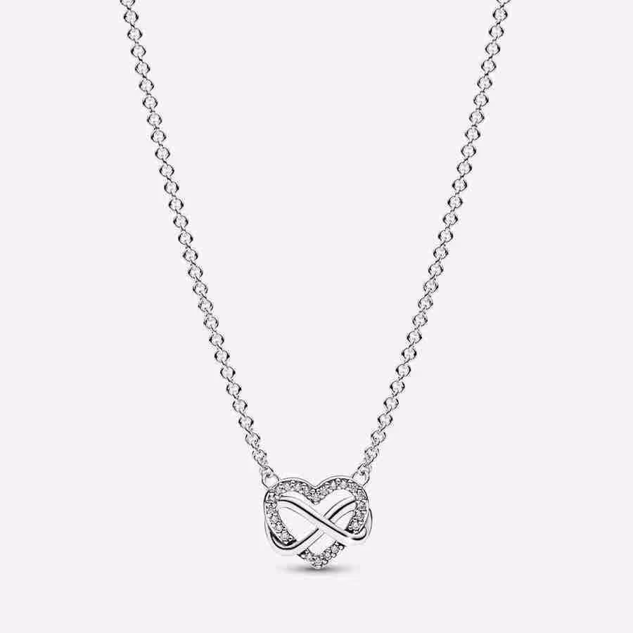 Collana Cuore Infinito Pietre Luminose Collana Cuore Infinito Pietre Luminose
