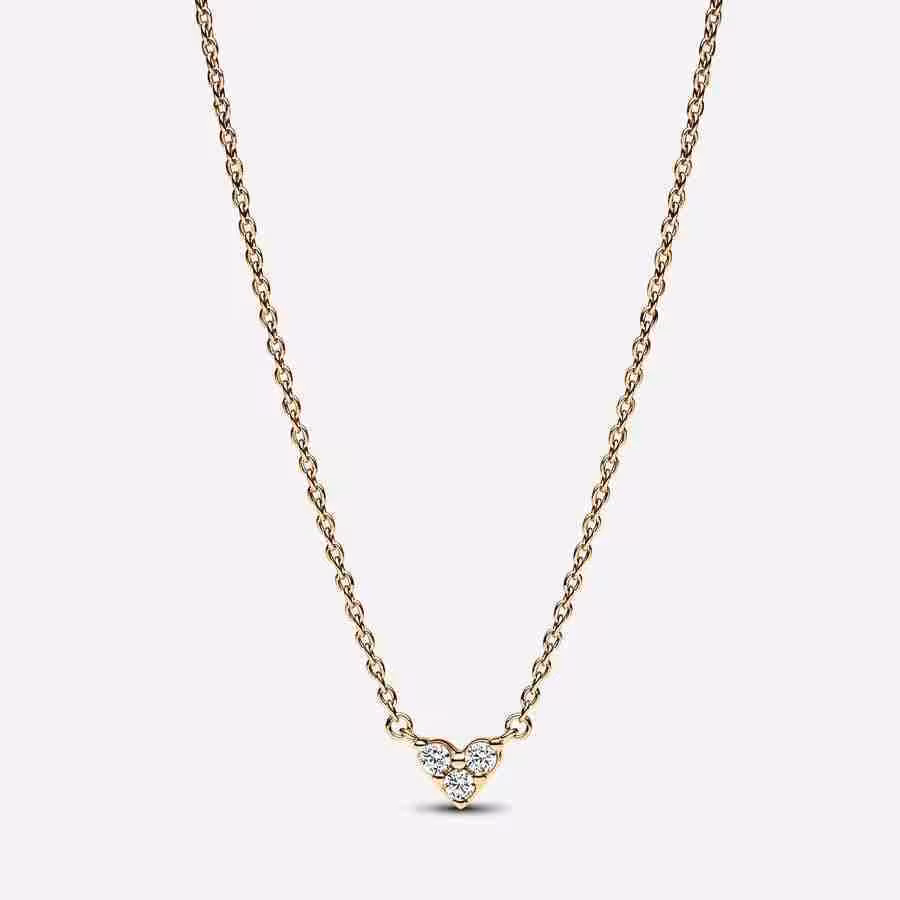 Collana Cuore con Tre Pietre Collana Cuore con Tre Pietre 1