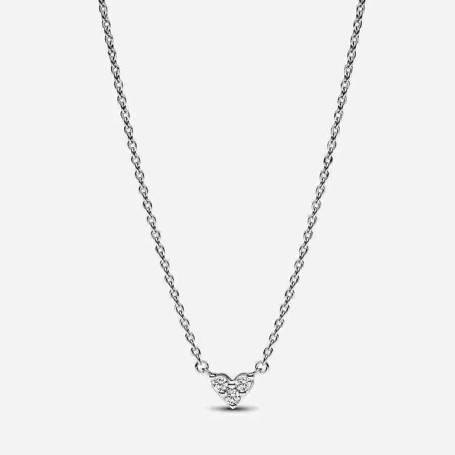 Collana Cuore con Tre Pietre Collana Cuore con Tre Pietre