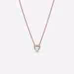 Collana Cuore in Rilievo-Placcato oro rosa Collana Cuore in Rilievo-Placcato oro rosa