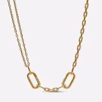 Collana Doppia Maglia Link