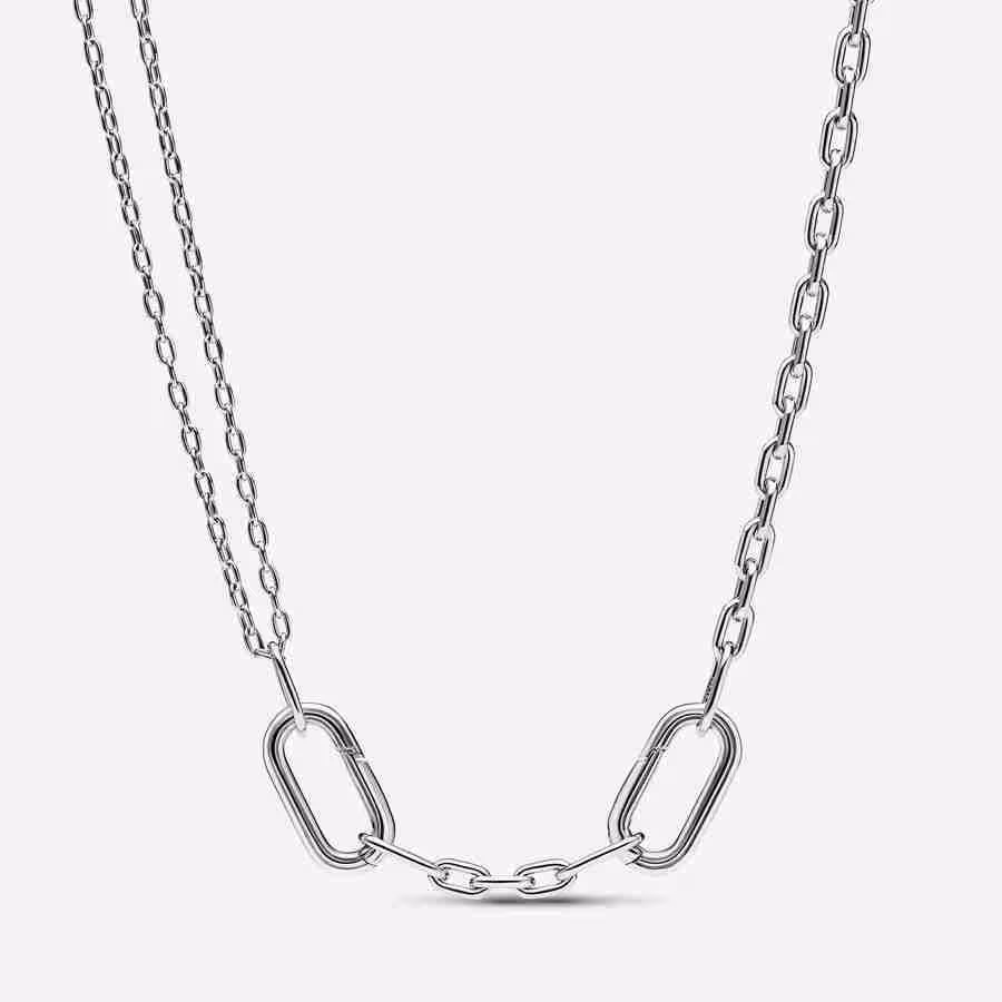 Collana Doppia Maglia Link Collana Doppia Maglia Link