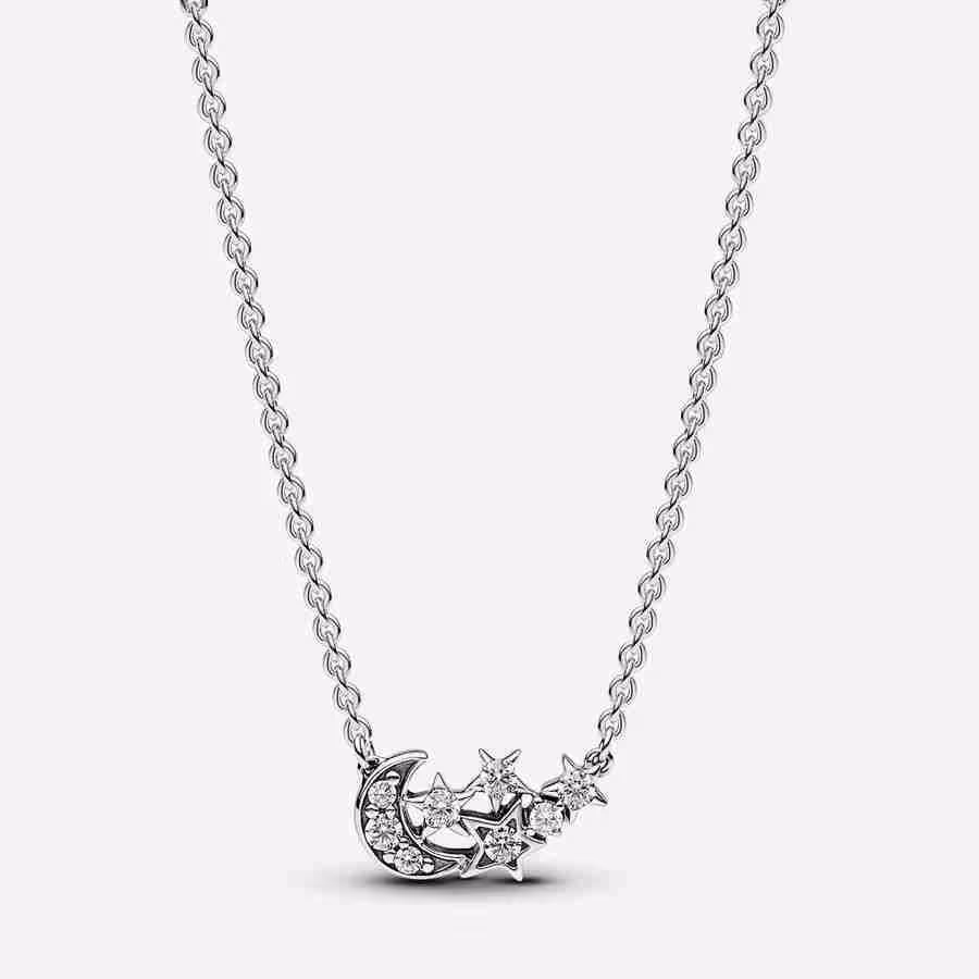 Collana Luna Crescente e Stelle Collana Luna Crescente e Stelle