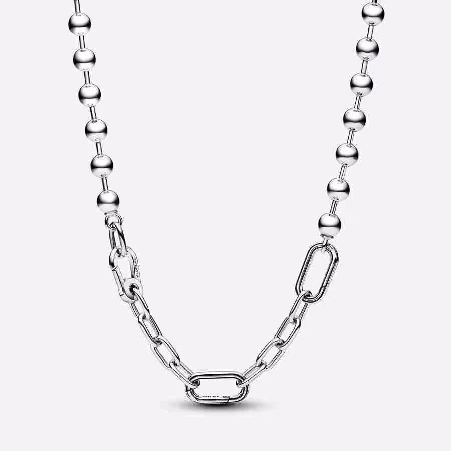 Collana Maglia Link e Sfere Pandora ME Collana Maglia Link e Sfere Pandora ME
