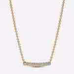 Collana Pavè Fascia Singola Collana Pavè Fascia Singola