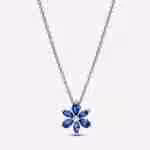 Collana Pendente Herbarium Fiore Blu Collana Pendente Herbarium Fiore Blu