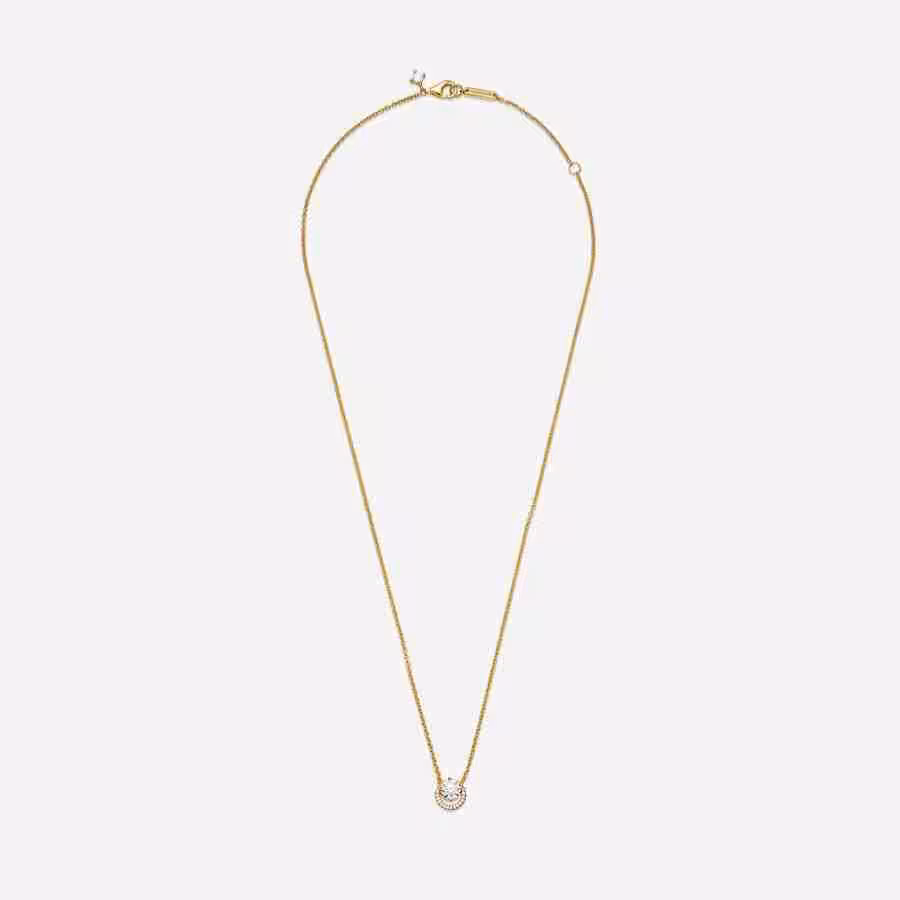 Collana Punto Luce Scintillante-Placcato oro_3