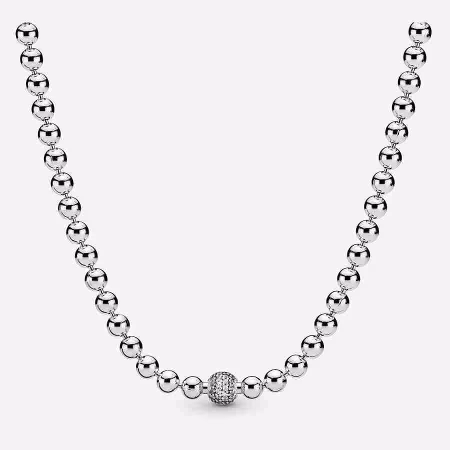 Collana Sfere e Pavè Collana Sfere e Pave