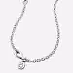 Collana a Catenina-Argento sterling