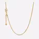 Collana a Catenina-Placcato oro Collana a Catenina-Placcato oro