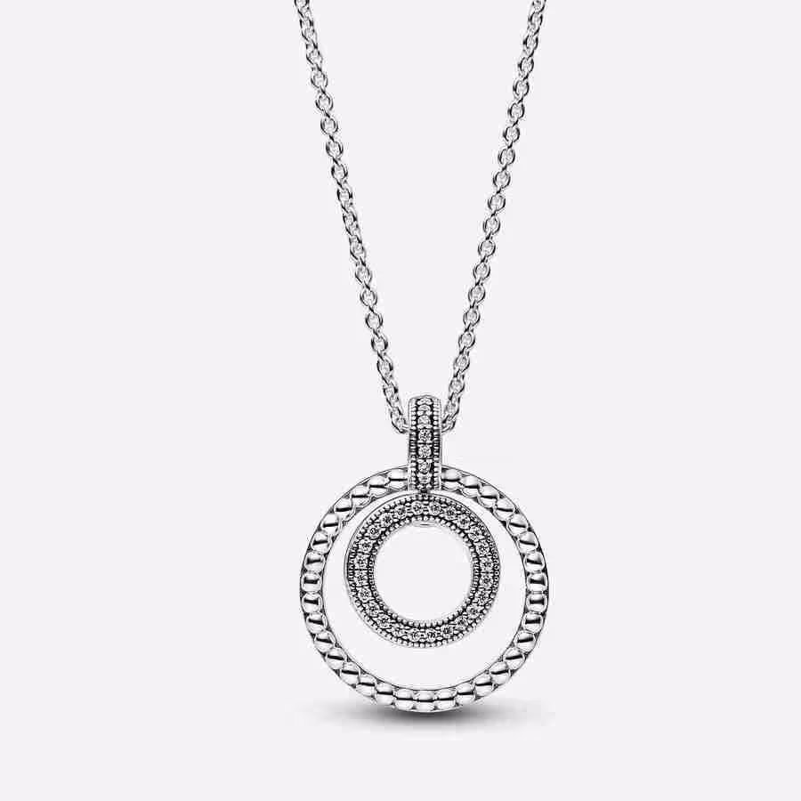 Collana con Pavé e Sfere Collana con Pave e Sfere
