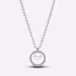 Collana con Perla d’Acqua Dolce Coltivata e Pavè Collana con Perla d’Acqua Dolce Coltivata e Pavè