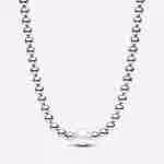 Collana con Perla d’Acqua Dolce Coltivata e Sfere Collana con Perla d’Acqua Dolce Coltivata e Sfere