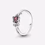 Disney, La Bella e la Bestia, Anello Rosa Incantata Disney, La Bella e la Bestia, Anello Rosa Incantata