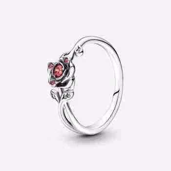 Disney, La Bella e la Bestia, Anello Rosa Incantata