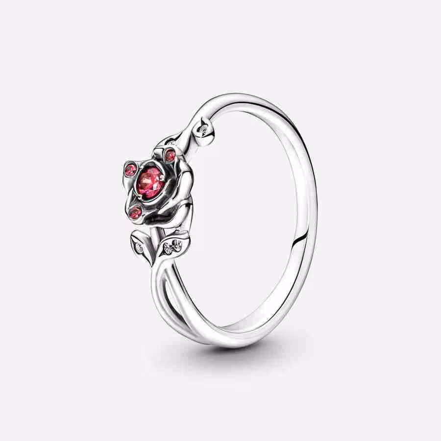 Disney, La Bella e la Bestia, Anello Rosa Incantata Disney La Bella e la Bestia Anello Rosa Incantata