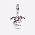 Disney, Minnie, Pendente Mom you are my best friend