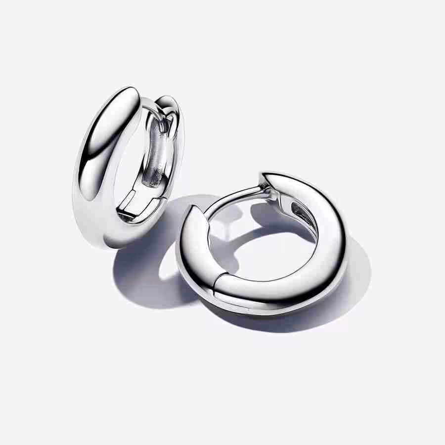 Orecchini Cerchi-Argento sterling Orecchini Cerchi Argento sterling