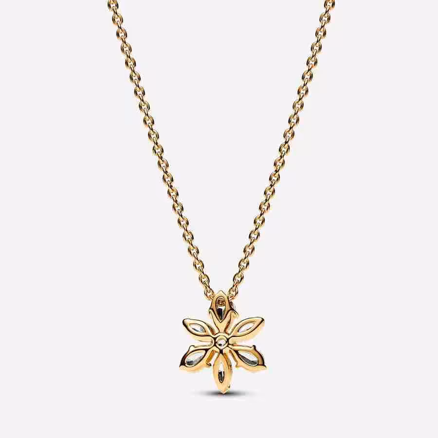 Pendente Herbarium Fiore Luminoso-Placcato oro_1