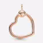 Pendente O - Cuore-Placcato oro rosa Pendente Pandora O – Cuore-Placcato oro rosa_1