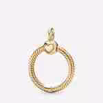 Pendente Pandora O Piccolo-Placcato oro