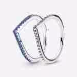 Set Anelli Desiderio Blu Set Anelli Desiderio Blu