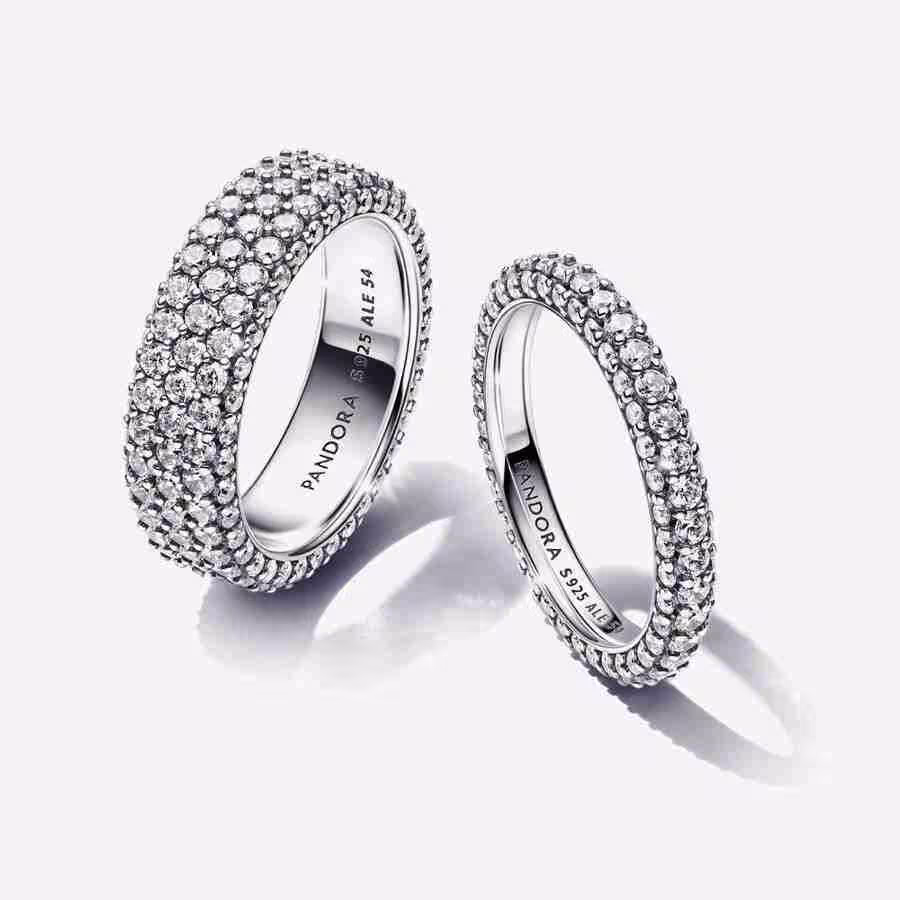 Set Anelli Pavè Set Anelli Pave