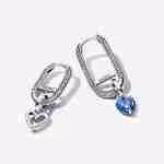 Set Orecchini Link con Cuori Set Orecchini Link con Cuori Pandora ME