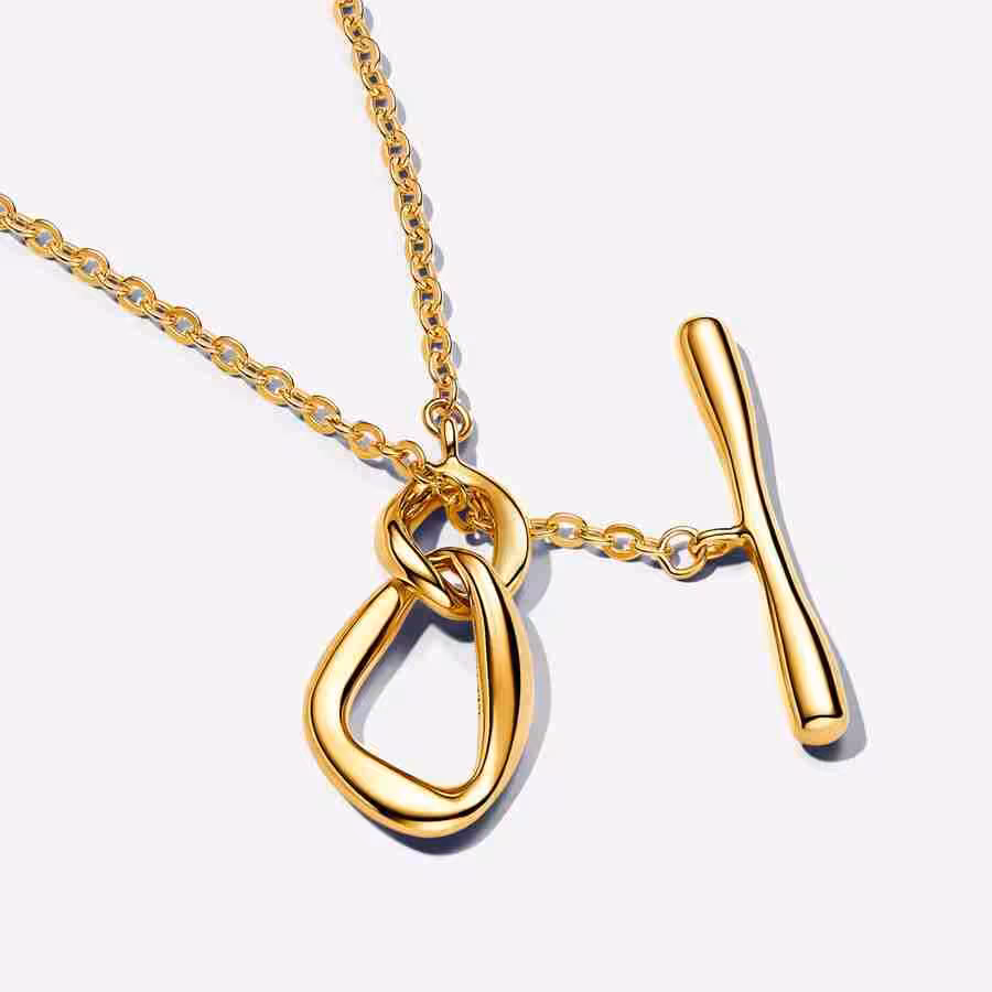 Collana Chiusura a T Linea Sinuosa_3