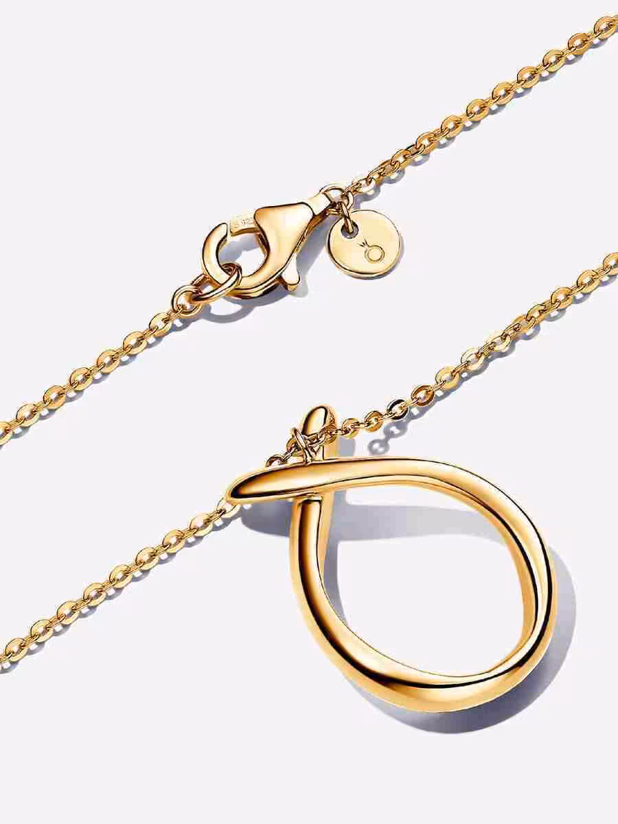 Collana Goccia Linea Sinuosa_1