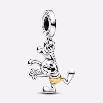 Disney, 100° Anniversario, Pendente Oswald con Diamante Coltivato in Laboratorio