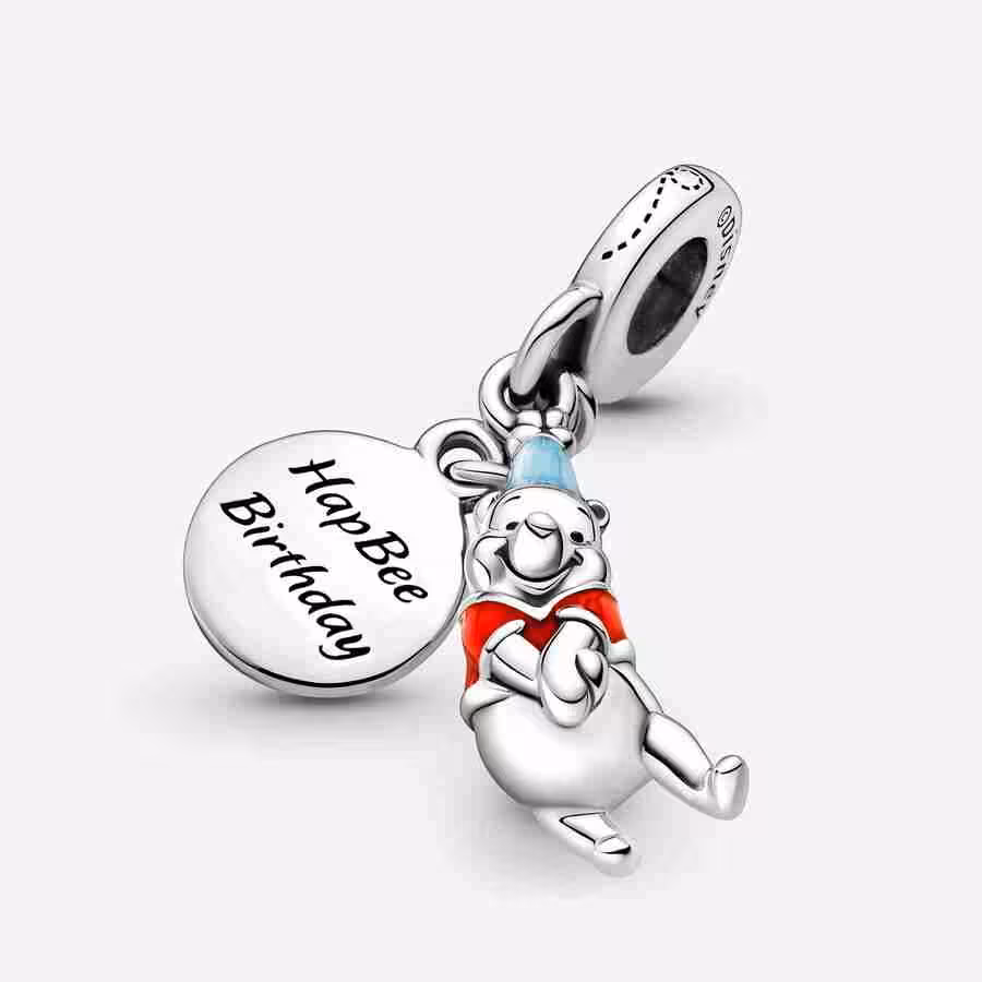 Disney, Charm Winnie the Pooh, Buon Compleanno_3