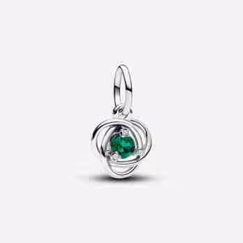 Pendente Cerchio Eterno Verde Scuro Maggio