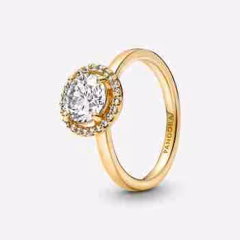 Anello Punto Luce Scintillante