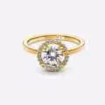 Anello Punto Luce Scintillante