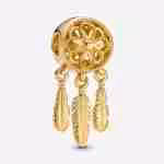 Charm Acchiappasogni-Placcato oro_1