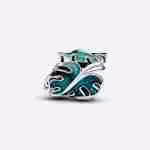 Charm Foglia di Monstera Glitterata