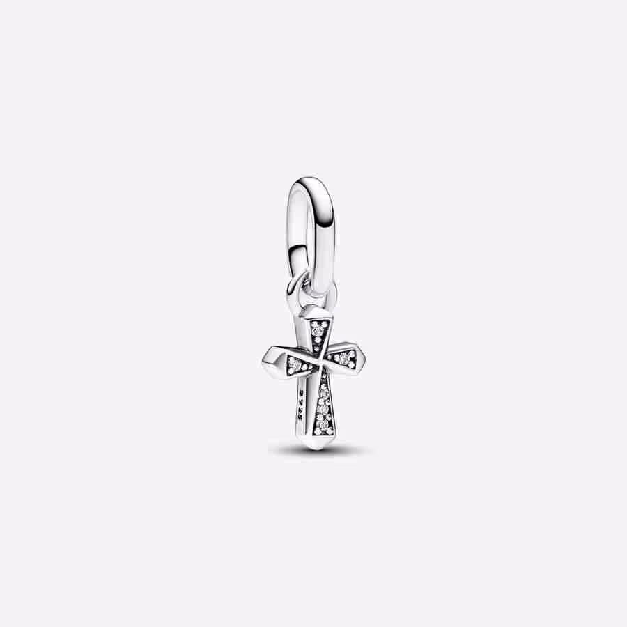 Charm Mini Pendente Cross Pandora ME_1 (2) Charm Mini Pendente Cross Pandora ME 1 2