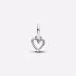 Charm Mini Pendente Freehand Heart Charm Mini Pendente Freehand Heart Pandora ME_1