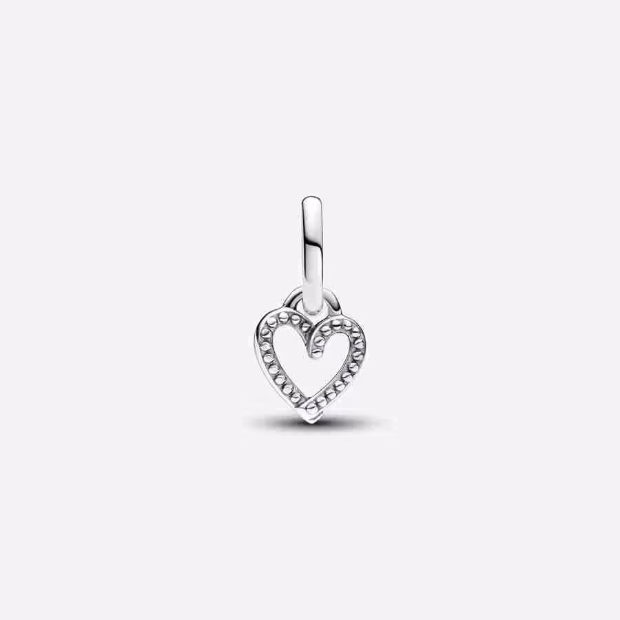 Charm Mini Pendente Freehand Heart Pandora ME_1 Charm Mini Pendente Freehand Heart Pandora ME 1