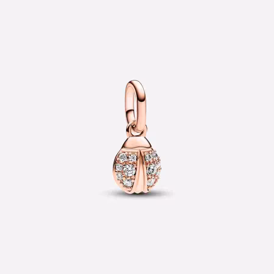 Charm Mini Pendente Lucky Ladybird Pandora ME (1) Charm Mini Pendente Lucky Ladybird Pandora ME 1