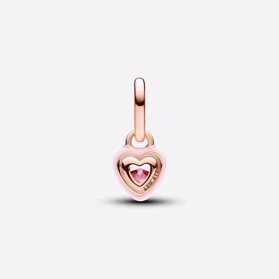 Charm Mini Pendente Pink Chakra Heart Pandora ME_3