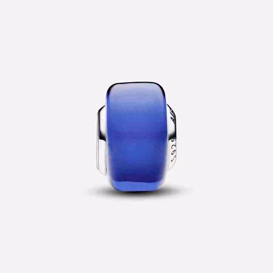 Charm Mini Vetro di Murano Blu_3