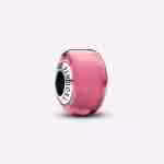 Charm Mini Vetro di Murano Rosa