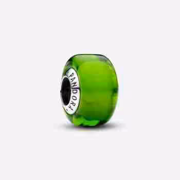 Charm Mini Vetro di Murano Verde