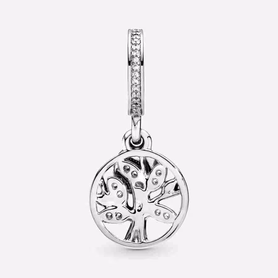 Charm Pendente Albero della Famiglia-Bicolor_1