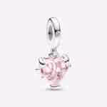 Charm Pendente Albero della Famiglia Rosa Charm Pendente Albero della Famiglia Rosa
