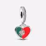 Charm Pendente Bandiera Portoghese Charm Pendente Bandiera Portoghese_1 (2)