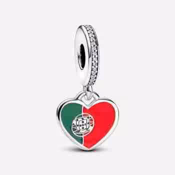 Charm Pendente Bandiera Portoghese